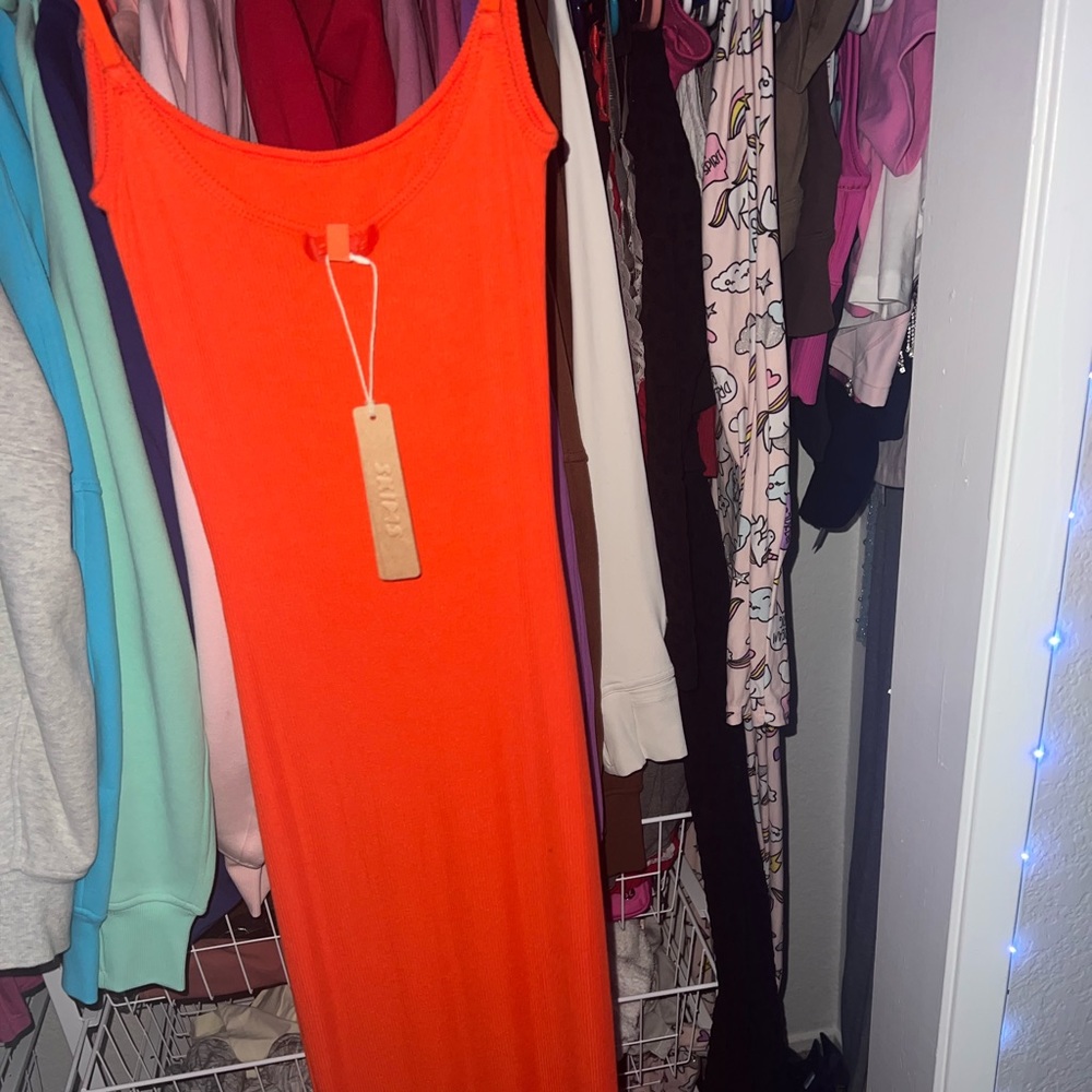 SKIMS fire dress XXS